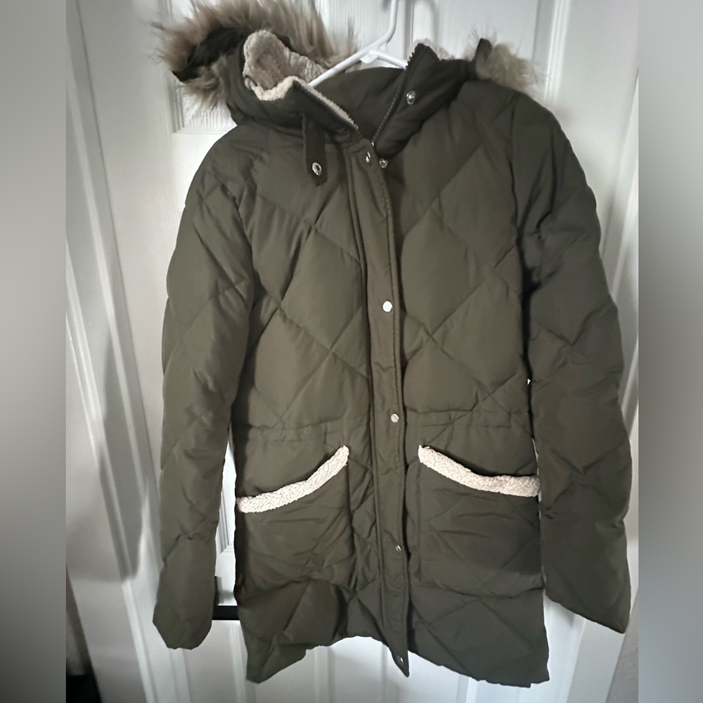 Ralph Lauren coat with fur hoodie